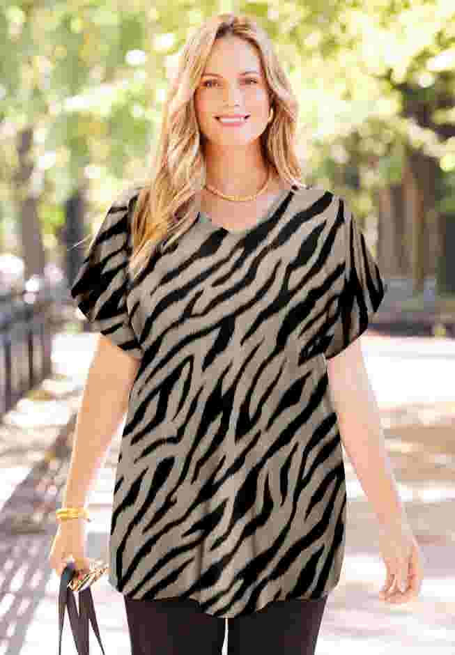 Dolman Sleeve Georgette Top image number 0