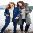 Twill Hooded Stadium Jacket image number null