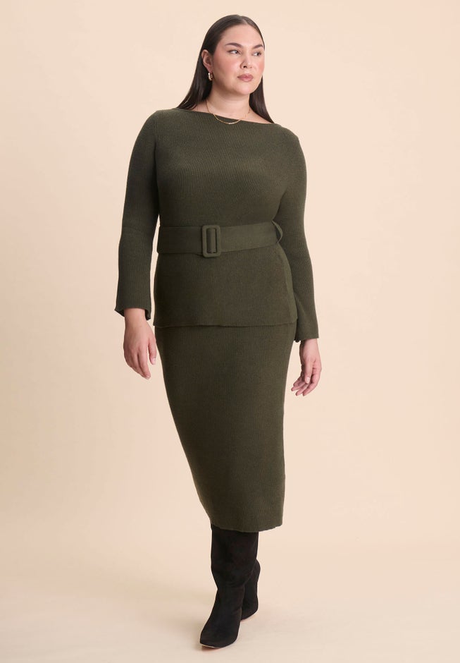 Belted Sweater image number 3