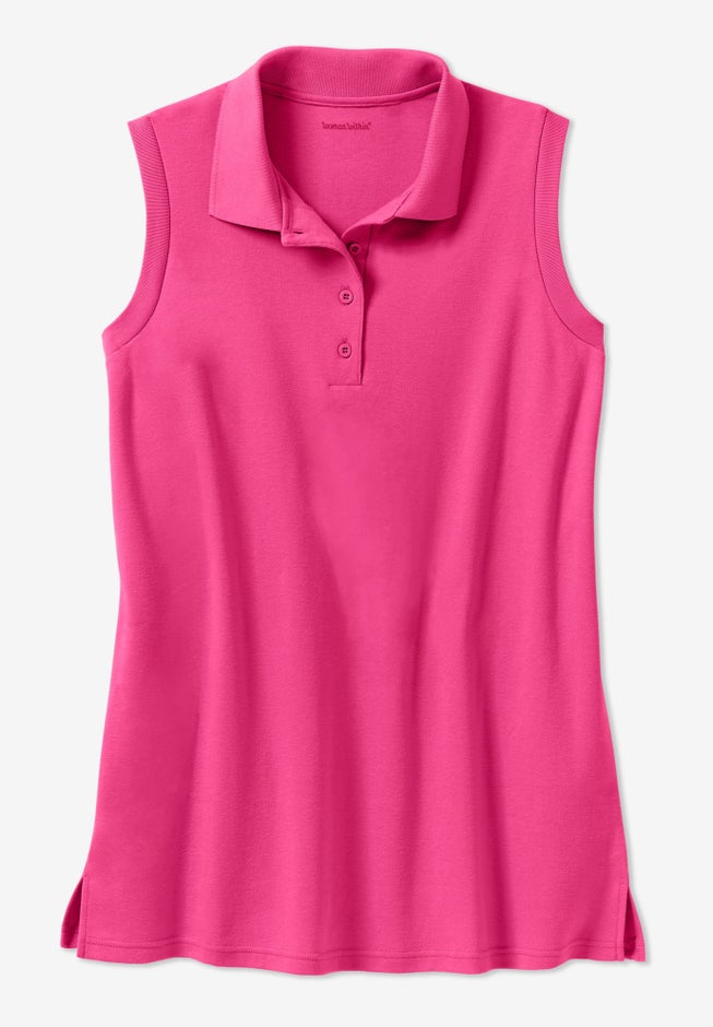 Sleeveless Polo Tunic image number 1