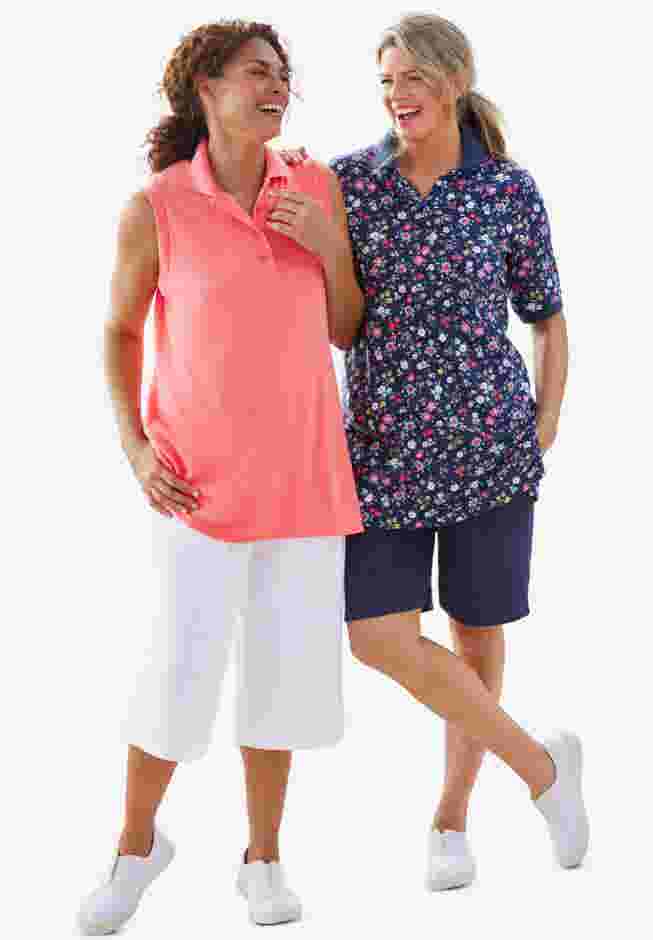 Sleeveless Polo Tunic image number 2