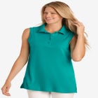 Sleeveless Polo Tunic image number null