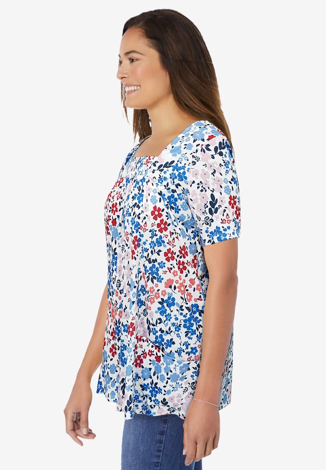 7-Day Smock Trapeze Tunic image number 2