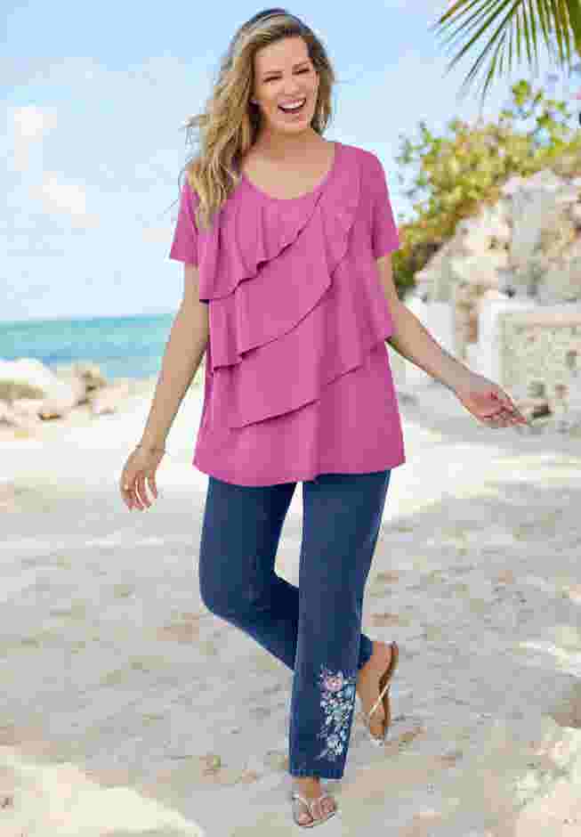 Ruffle Tee image number 6