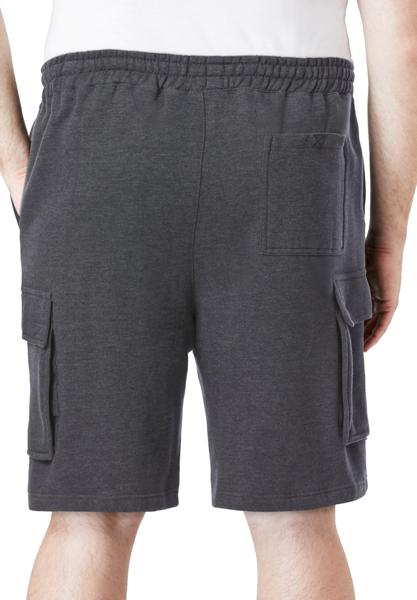 10" Fleece Cargo Shorts image number 2