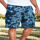 10" Fleece Cargo Shorts image number null