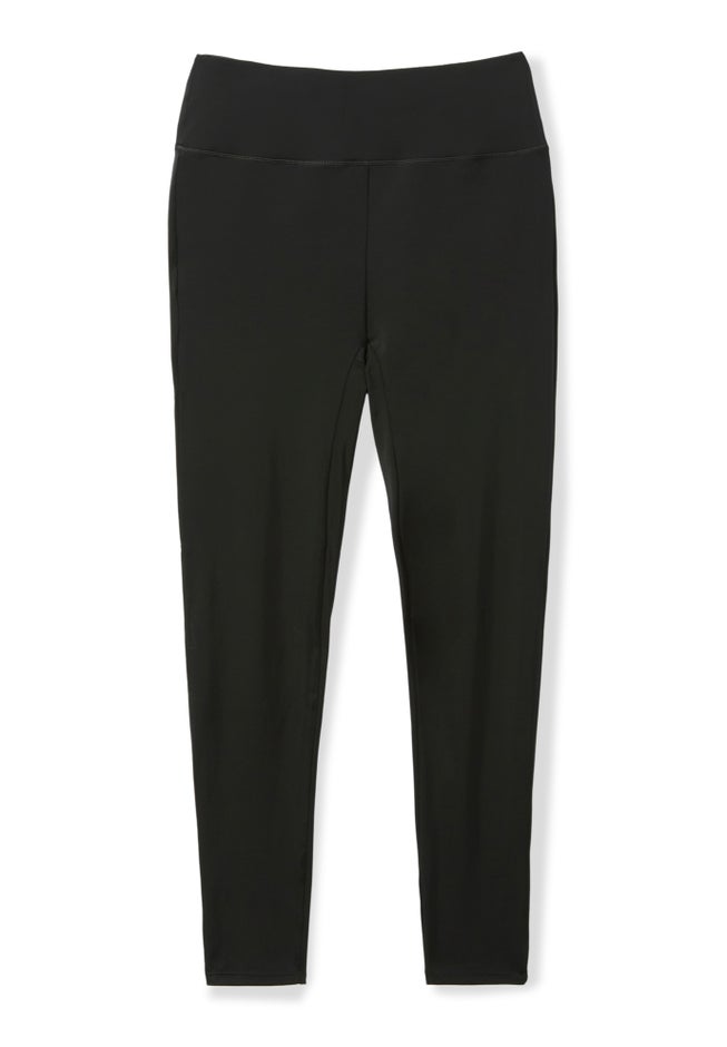 360&deg; Powermesh High-Waist Swim Legging with Tummy Control image number 1