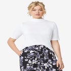 Mock Neck Tee image number null