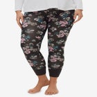 Rib Trim Sleep Leggings image number null