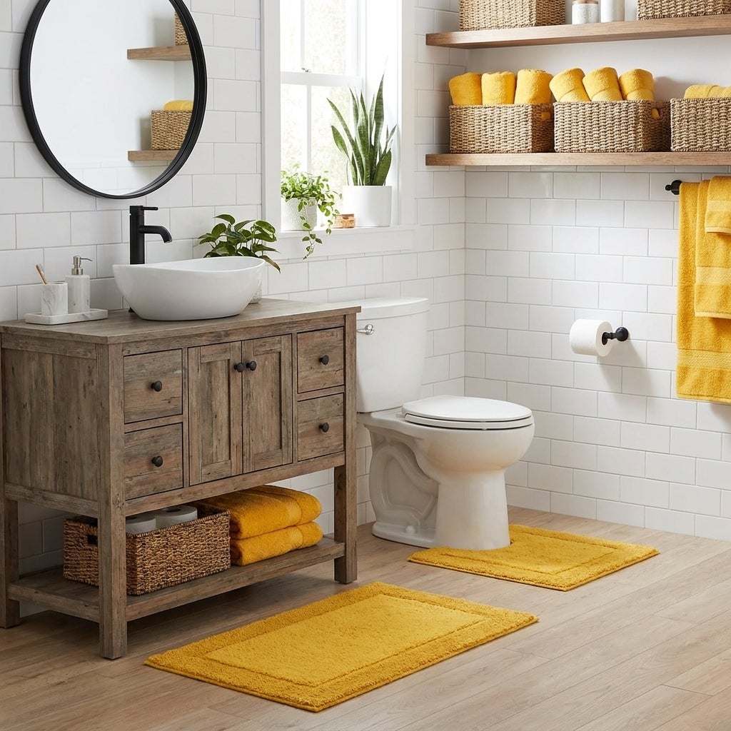 BH Studio 2-Pc. Reversible Bath Rug Set image number 1