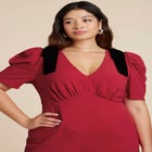 Flowy Bow Detail Maxi Dress image number null