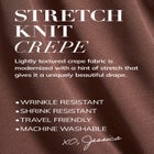 Wide-Leg Crop Crepe Pants image number 2
