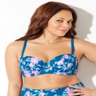 Puff Sleeve Underwire Bikini top image number null