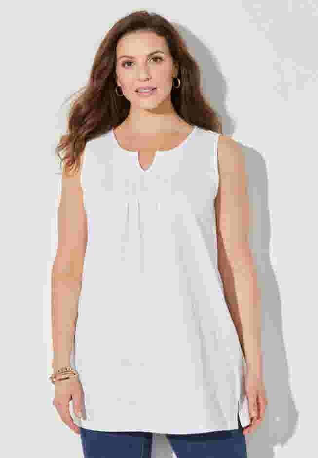 Sleeveless Gauze Tunic image number 0