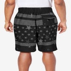 Basic 8" 4-way Flex Swim Trunk image number null