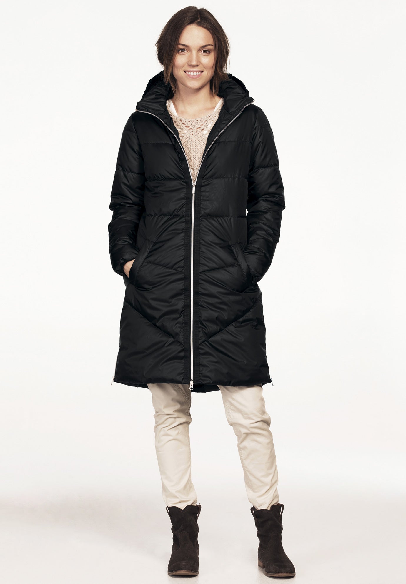 Long Puffer Coat image number 0