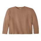 Long Sleeve Ribbed Crewneck image number 5