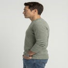 Long Sleeve Ribbed Crewneck image number null