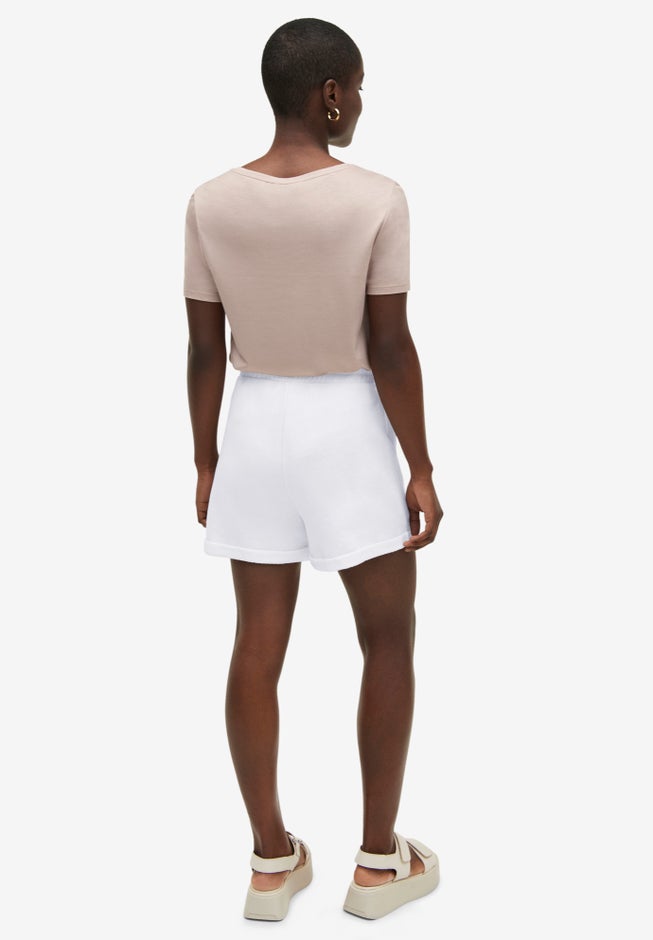 French Terry Drawstring Shorts image number 1