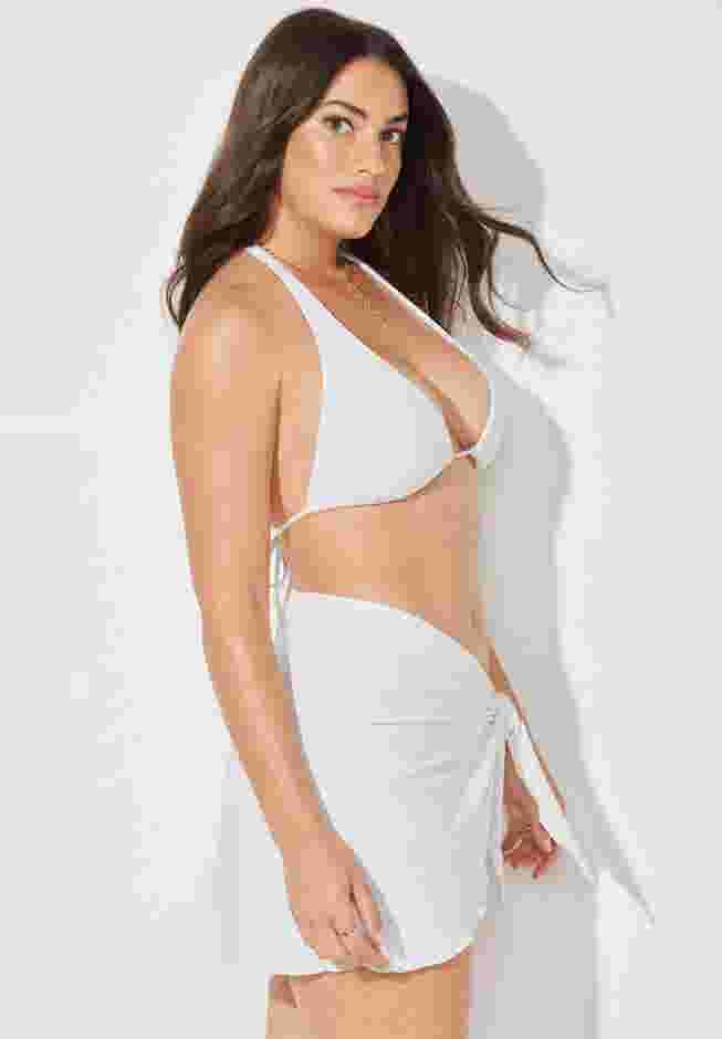 The Christina Ribbed Sarong image number 3