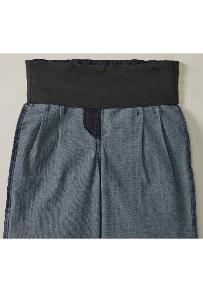 Sculpt Fit Wide-Leg Crop Jeans image number 3