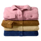 Berber Button-Front Jacket image number 4