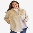 Berber Button-Front Jacket image number null