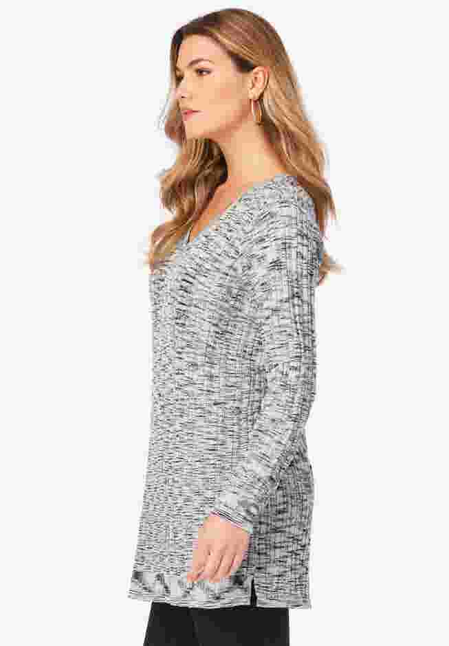 Pullover Marled Sweater image number 2