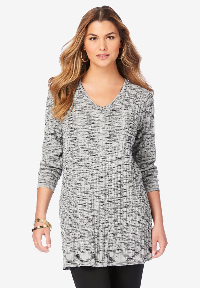 Pullover Marled Sweater image number null