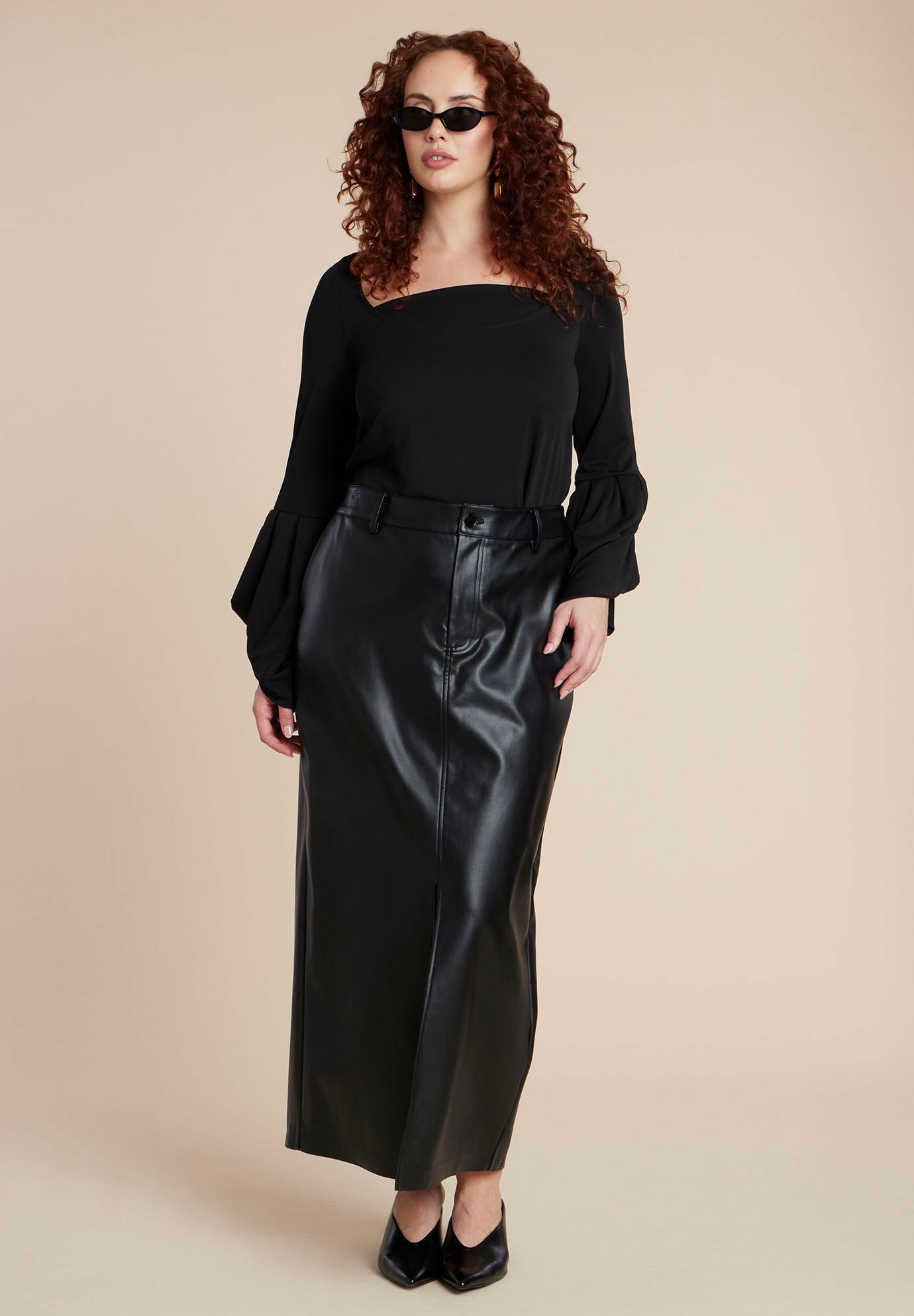 Draped Cuff Top image number 3