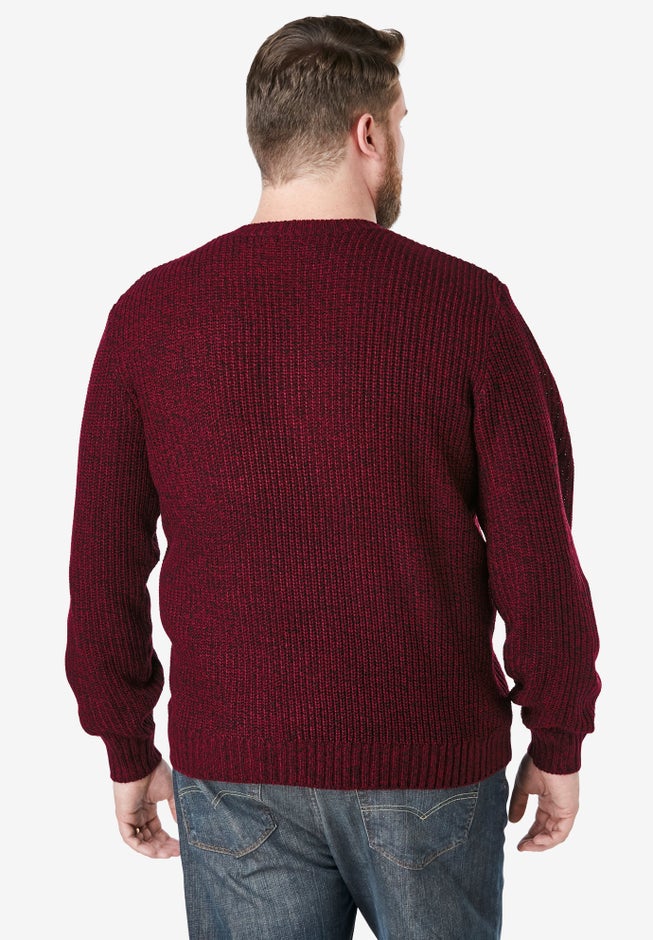 Shaker Knit Crewneck Sweater image number 1