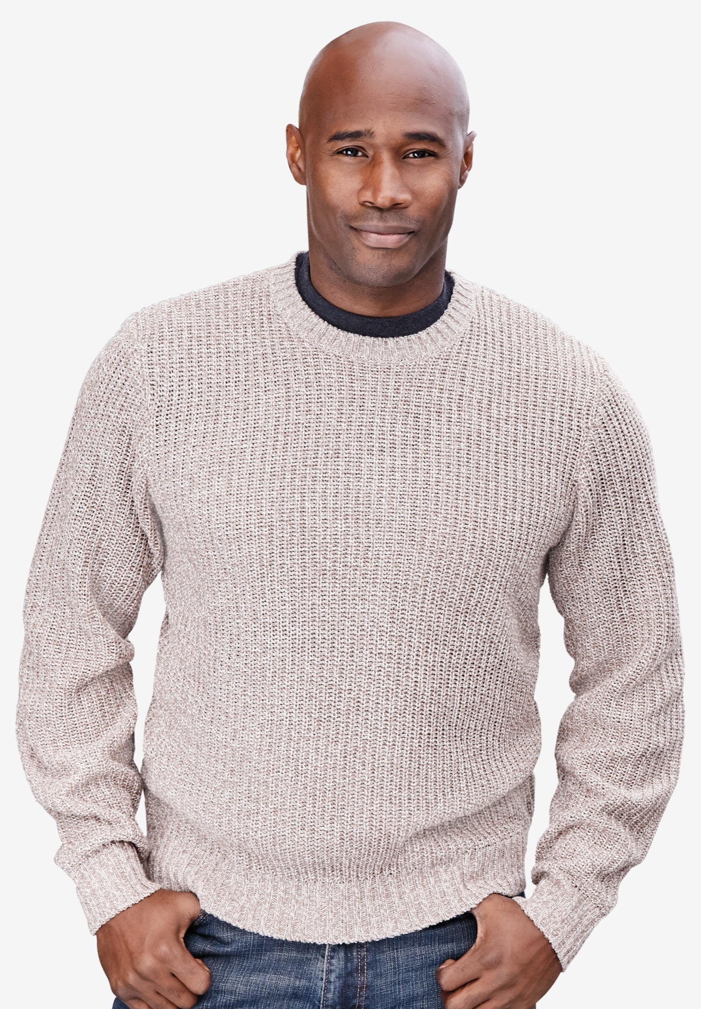 Shaker Knit Crewneck Sweater image number 2
