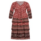 Faye Tiered Maxi Dress image number 2