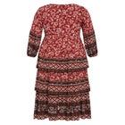 Faye Tiered Maxi Dress image number 4