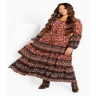 Faye Tiered Maxi Dress image number 0