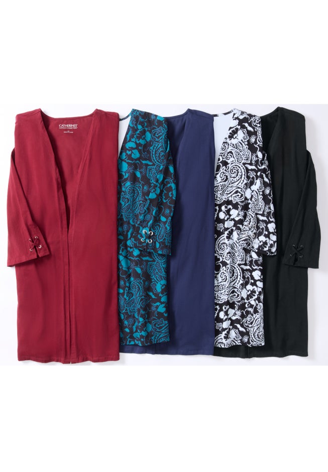 Suprema&reg; 3/4-Sleeve Cardigan image number 1