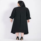 Parker Hanky Hem Collared Dress image number 1