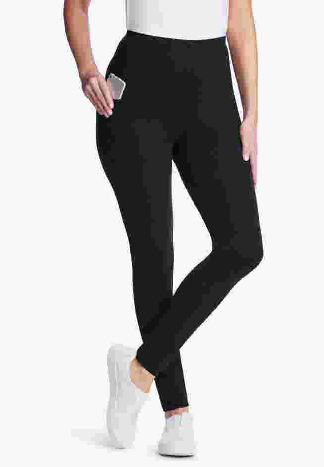 Stretch Cotton Pocket Legging image number 9