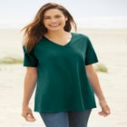 Perfect Short-Sleeve V-Neck Tee image number 0