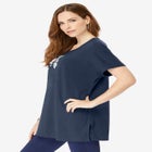 Embellished Tunic with Side Slits image number null