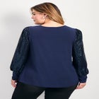 Glam Sequin Sleeve Top image number 1