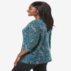 Stretch Cotton Boatneck Tunic image number null