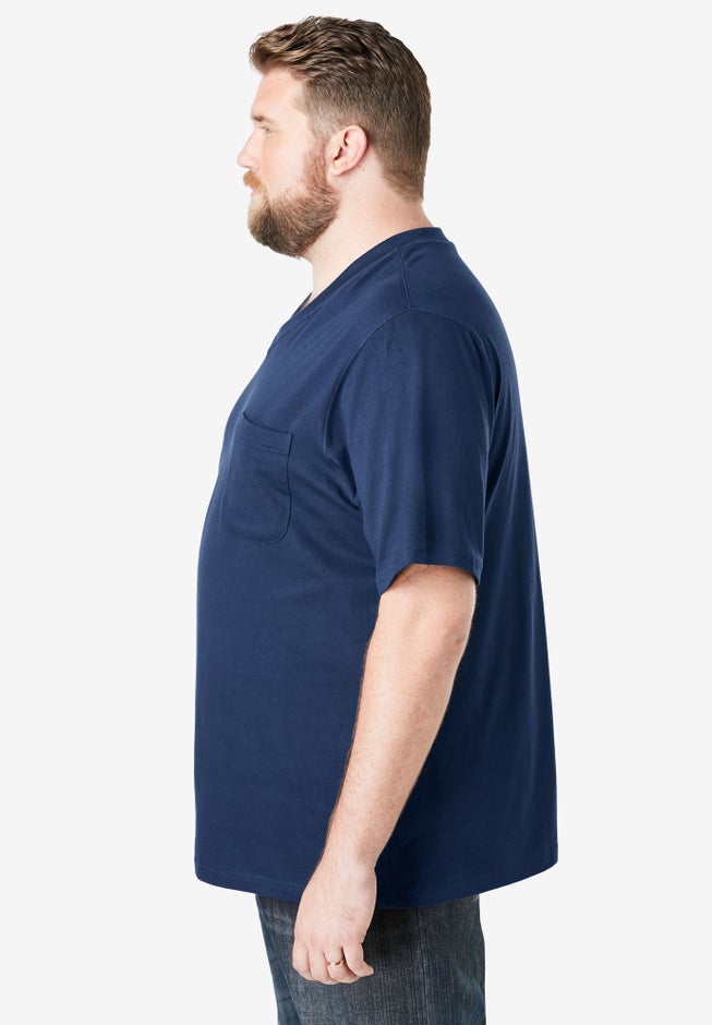 Heavyweight Pocket V-Neck Tee image number 2