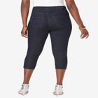 Comfort Waist Stretch Denim Capris image number null