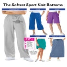 Sport-Knit Pull-On Capri Pants image number null