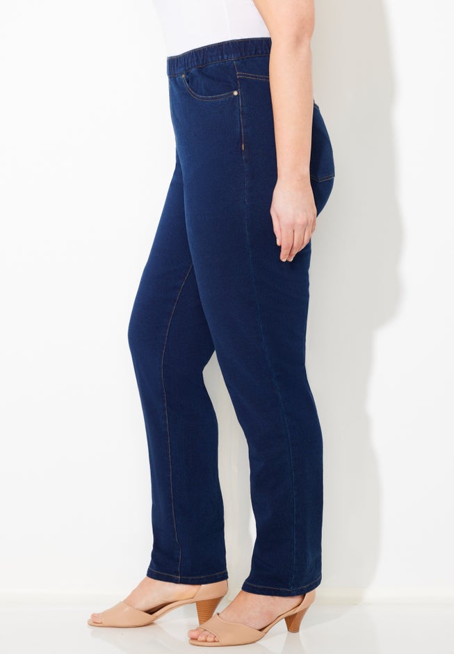 The Curvy Knit Jean image number 4