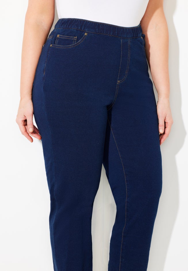 The Curvy Knit Jean image number 5