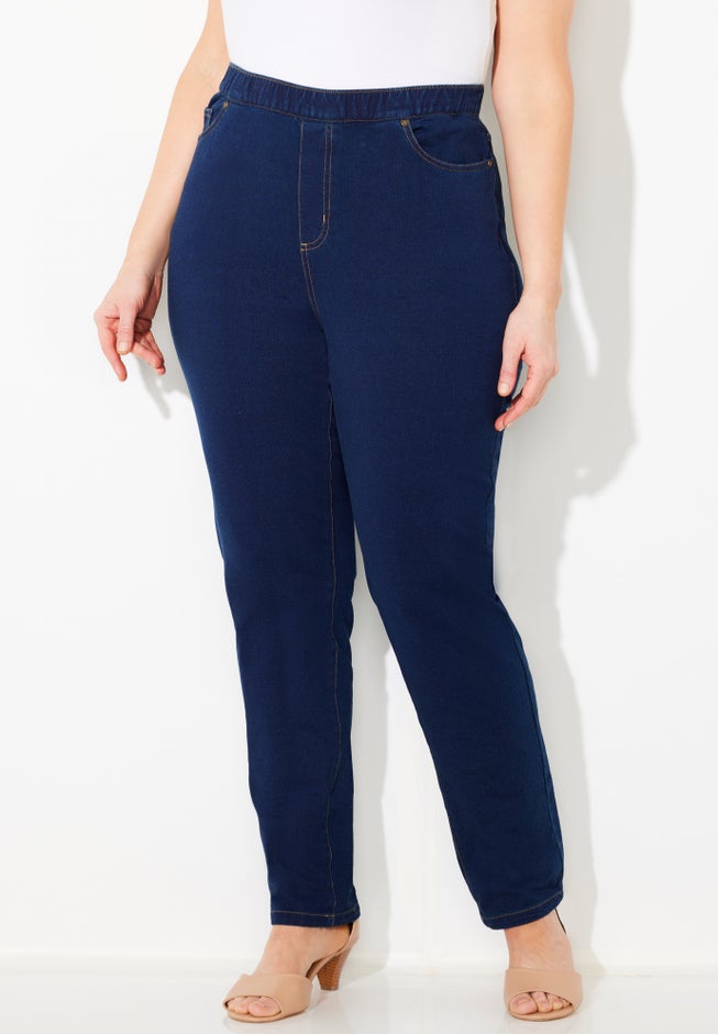 The Curvy Knit Jean image number 1
