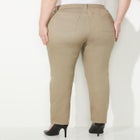 Softluxe Sateen Stretch Curvy Pant image number null