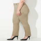 Softluxe Sateen Stretch Curvy Pant image number null